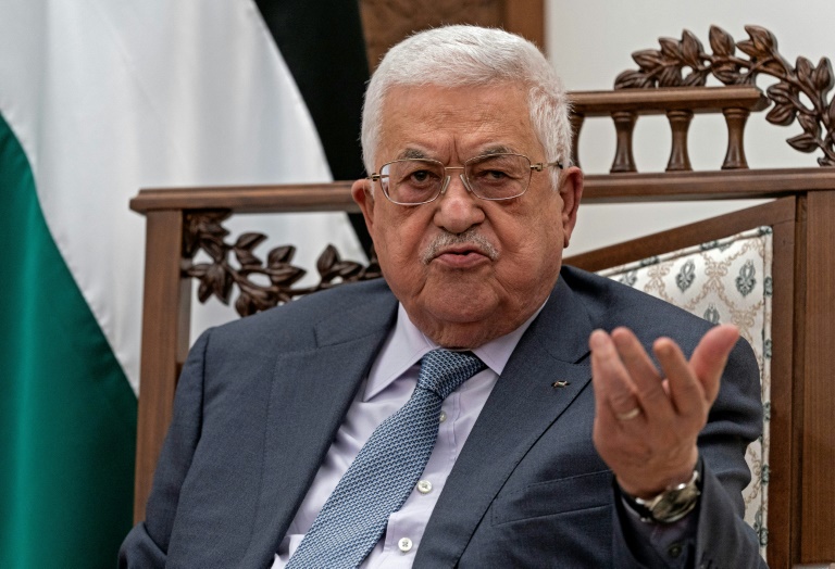 Palestinian president makes rare Israel visit for talks