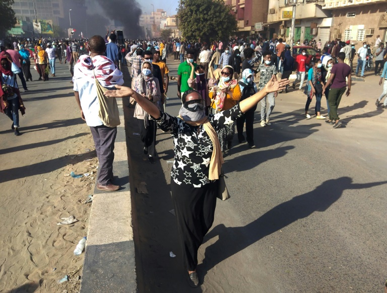 Sudan security forces kill four protesters as thousands rally