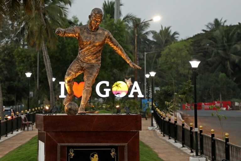 Ronaldo statue kicks up a fuss in India’s Goa