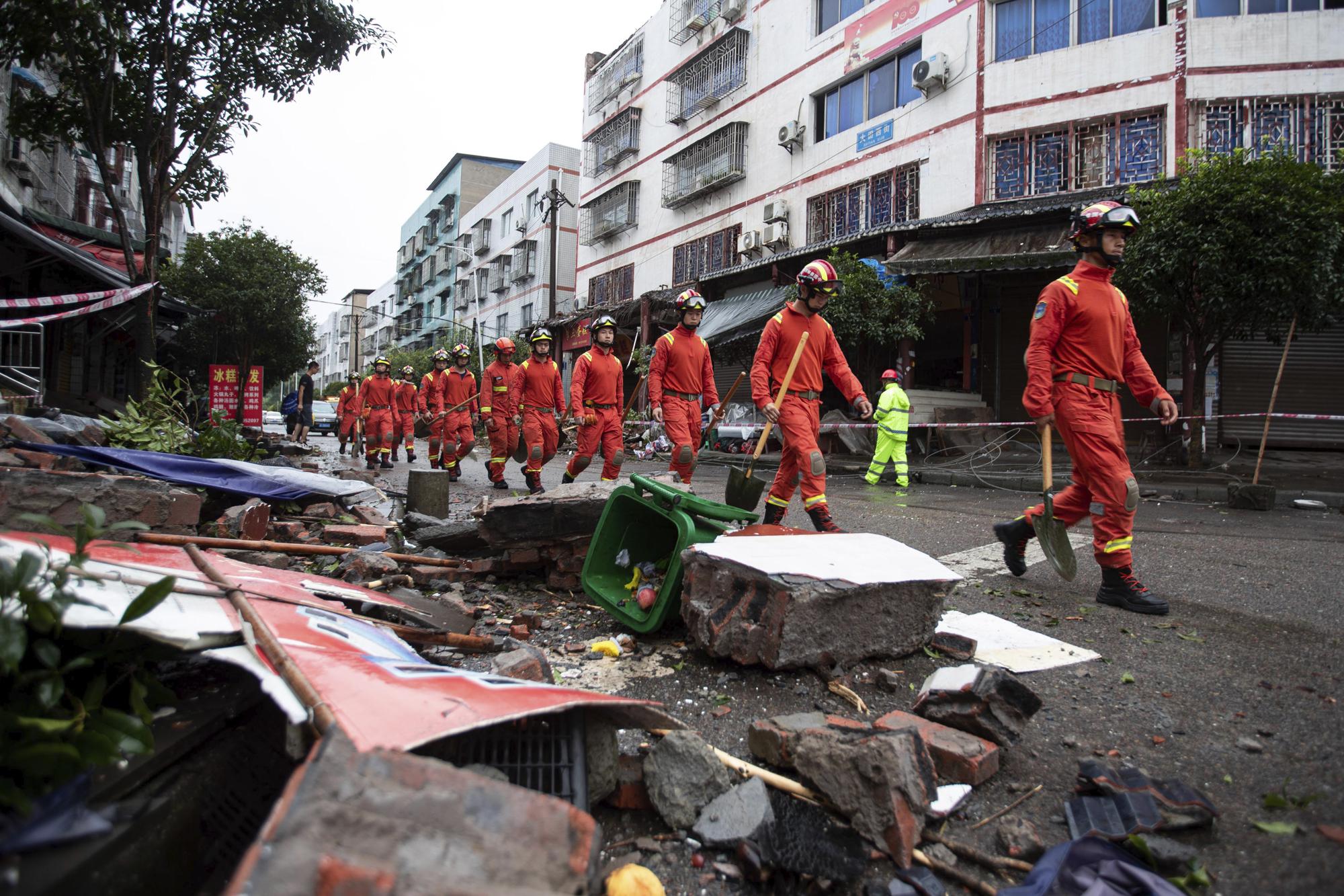 At least 6 dead in SW China building collapse