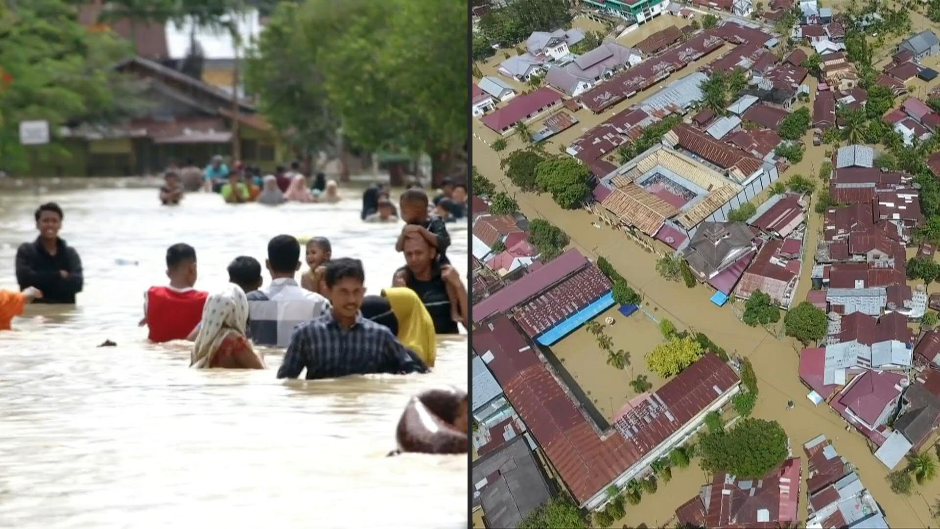 Indonesia reels as flood destroys thousands of homes