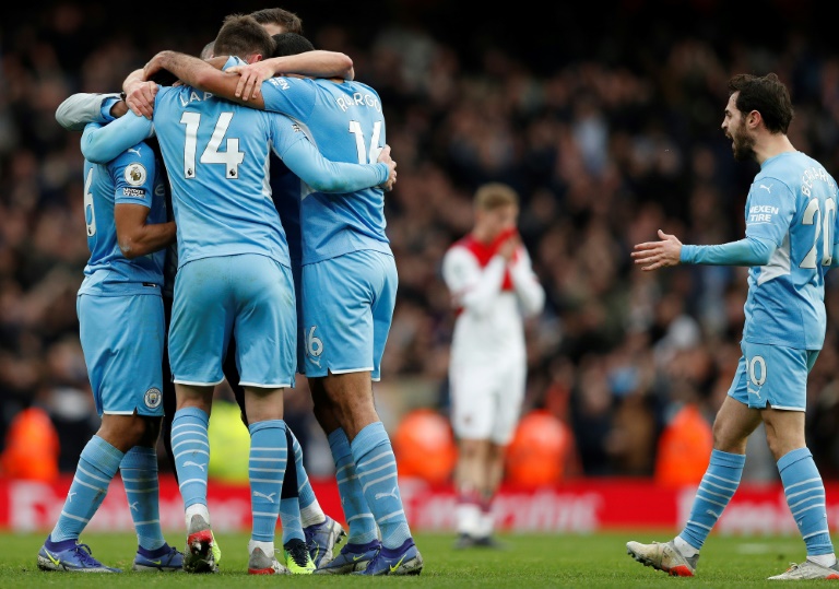 Man City move 11 points clear, West Ham, Spurs close on top four