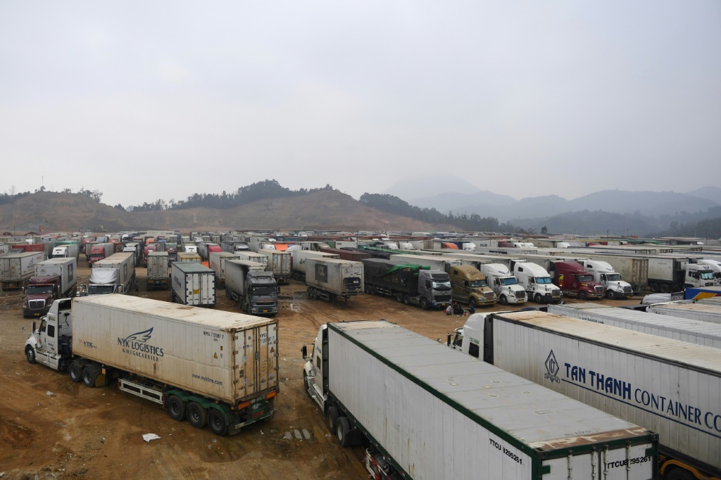 Vietnam truck jam as China tightens import rules for Covid