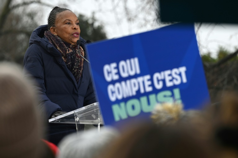 France’s Taubira hopes to rally divided left against Macron