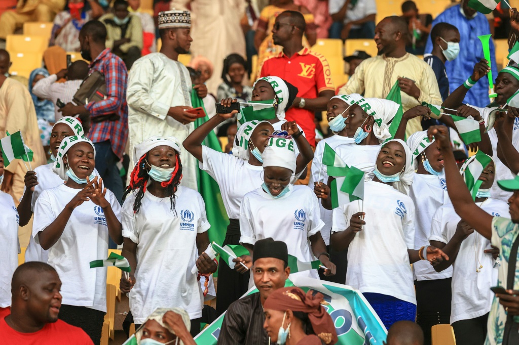 ‘Incredible’: Nigerian refugee girls join football fiesta