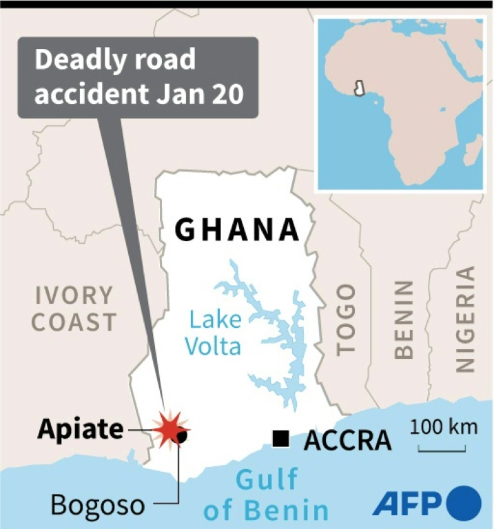 17 killed, 59 injured by explosion in western Ghana