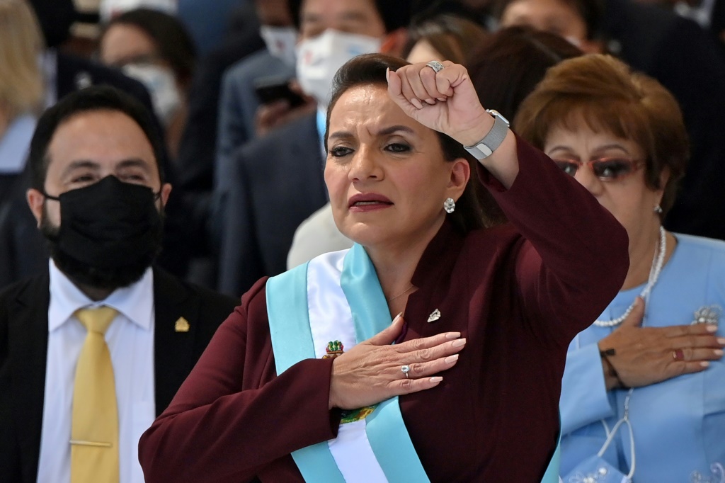 Xiomara Castro becomes first woman president of Honduras