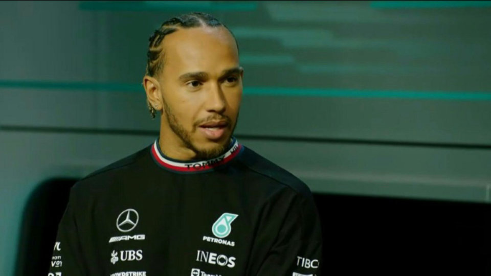 Formula One: ‘I never said I was going to stop’ Hamilton says at Mercedes car launch