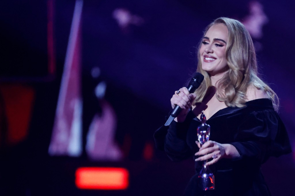 Three wins for Adele at non-binary Brit Awards