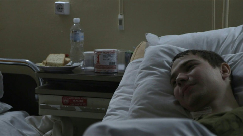 “I’ll go right back”: wounded Ukrainian soldier vows to fight another day