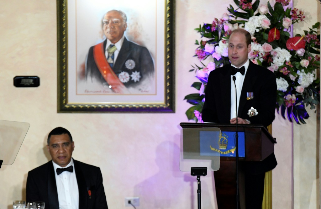 Jamaica ‘moving on’, prime minister tells Prince William