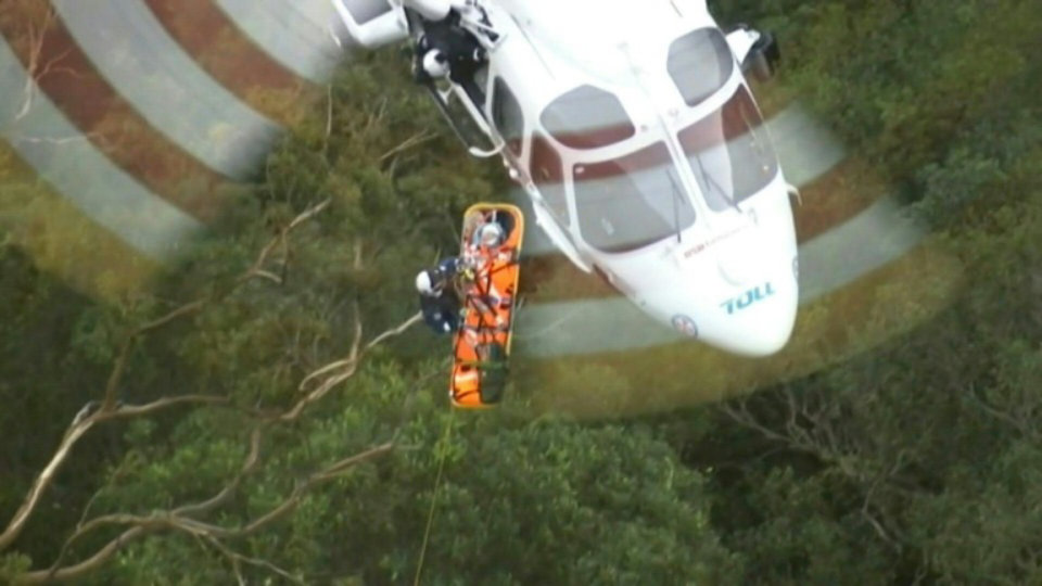 Rescue operations after Australia landslide kills two