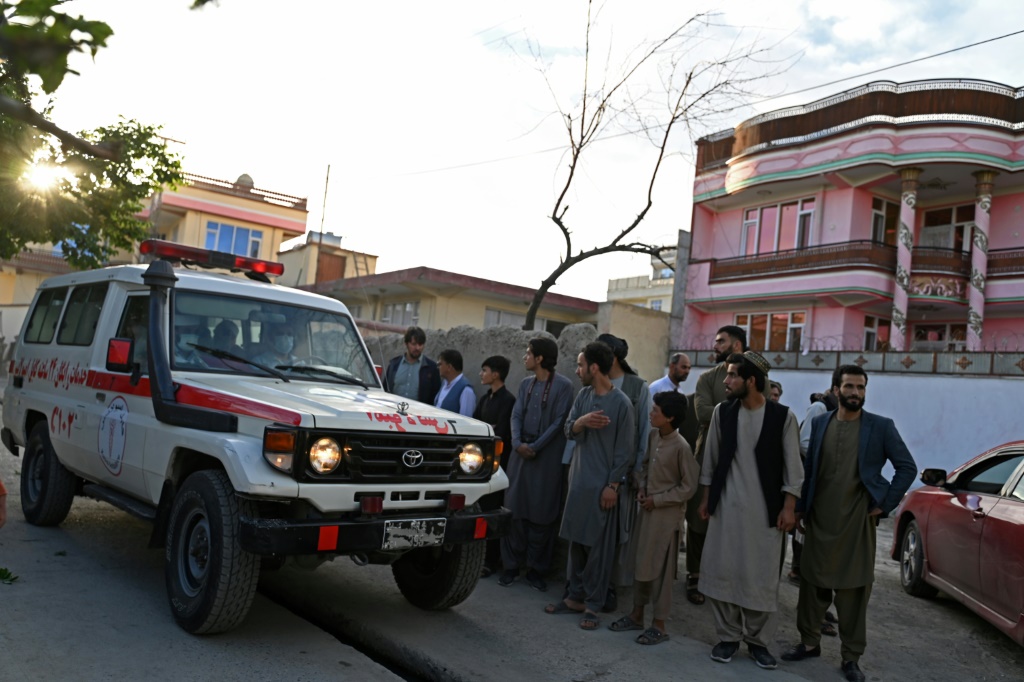 At least 10 killed as bomb rips through mosque in Afghan capital