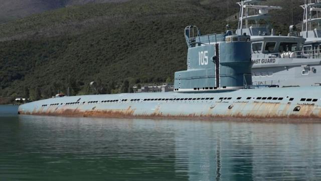 Albania’s Soviet-era submarine awaits its fate, refusing to sink