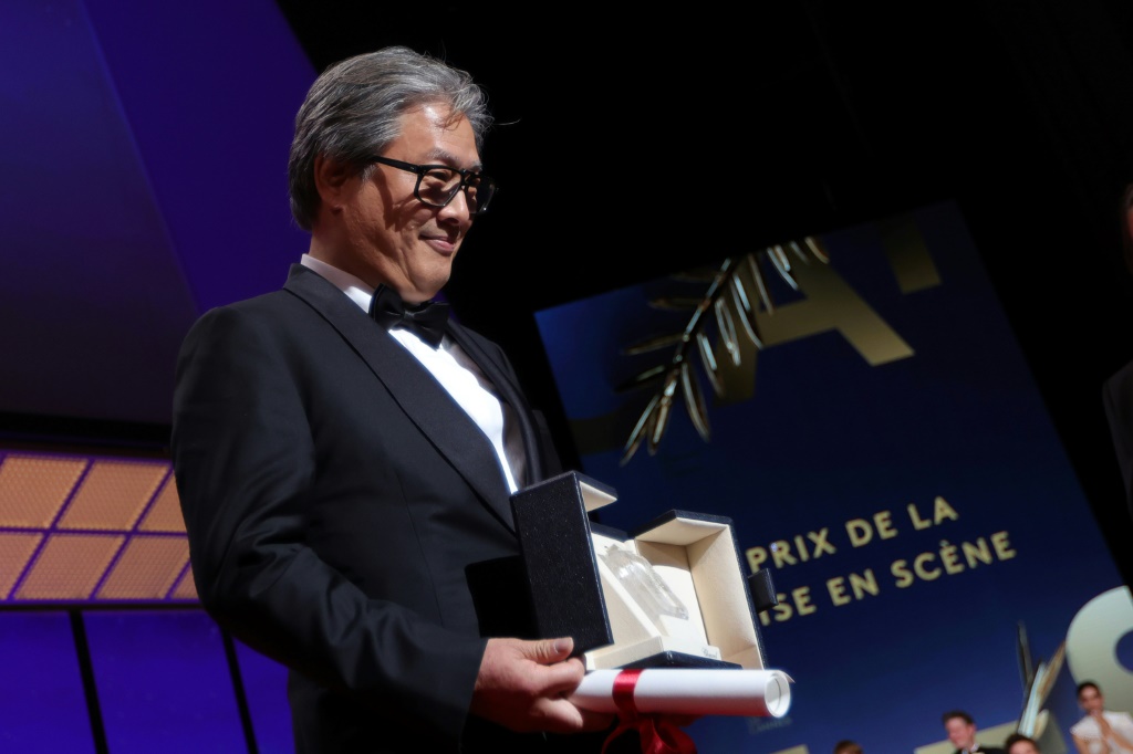 South Korea’s Park Chan-wook wins best director award at Cannes