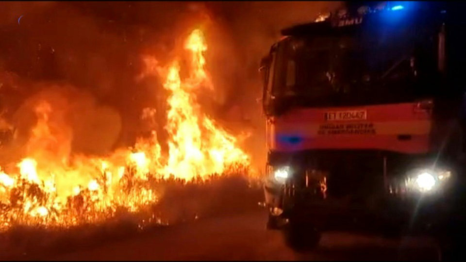 Spain battles wildfires as Europe swelters in record-breaking June heat