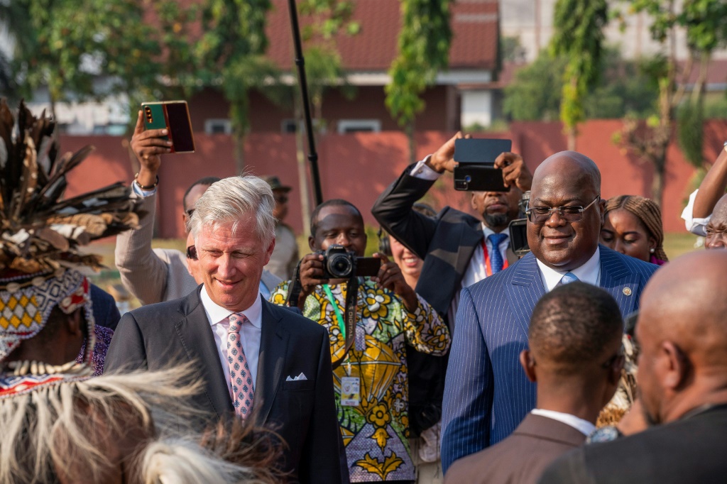 Belgian king arrives in DR Congo for key visit