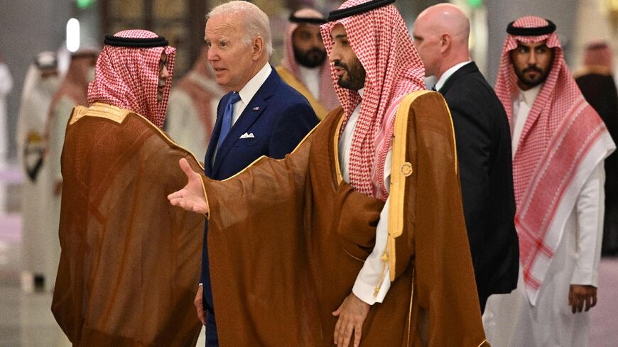 Biden tells Arab leaders US ‘will not walk away’ from Middle East