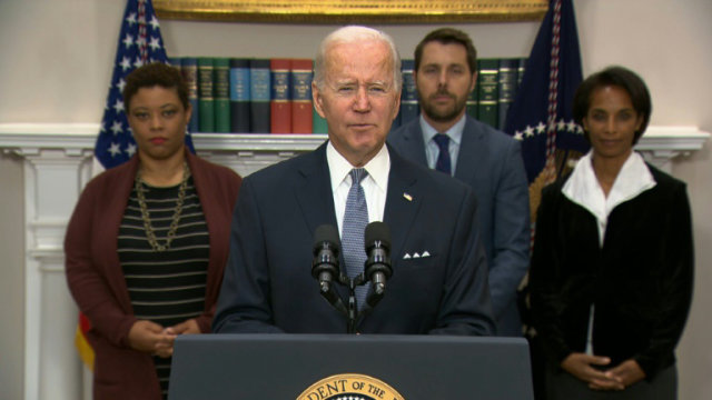 Biden says deficit drop ‘proof that we’re rebuilding’ US economy