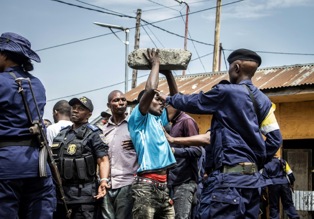 Thousands protest Rwanda in eastern DR Congo city