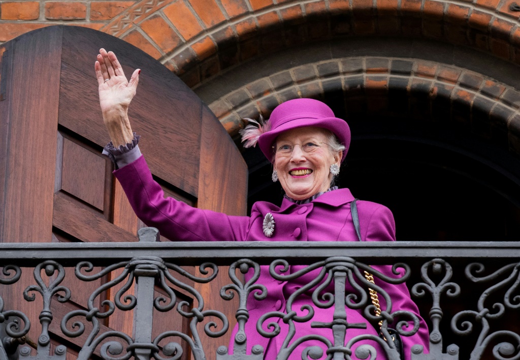 Denmark’s queen delights jubilee crowds after family spat