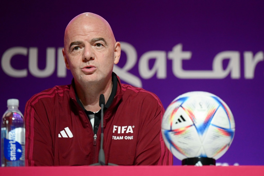 FIFA’s Infantino accuses World Cup critics of ‘hypocrisy’