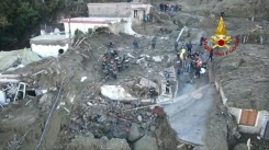 Firefighters still searching for missing people after Ischia landslide