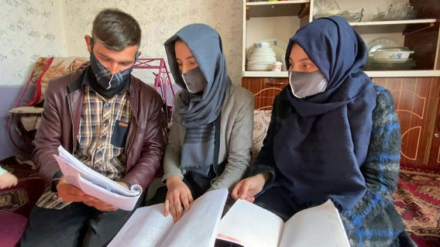 Brother and sister’s futures separated by Taliban university ban