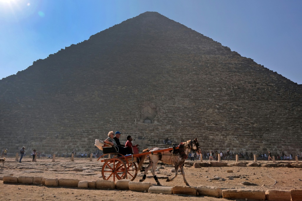 Egypt dusts off pyramids for fashion, pop and art shows