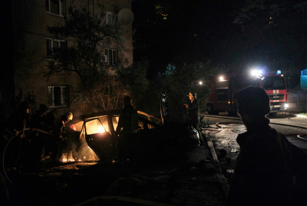 Two children killed in Russian strike on Kyiv