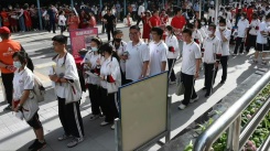 Millions of Chinese students take college entrance exams