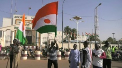 Niamey residents celebrate Niger’s withdrawal from West African bloc ECOWAS