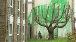 Fresh Banksy mural appears in North London