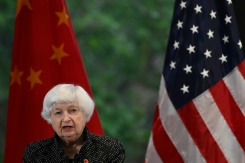 Yellen warns China industrial subsidies pose risk to world economy