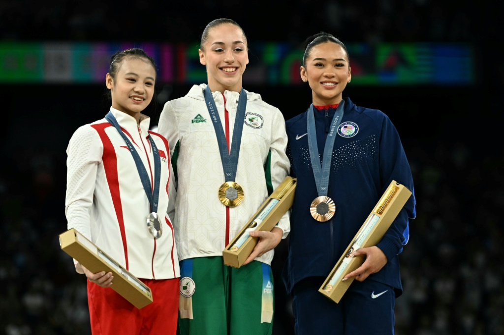 After France split, Nemour wins gymnastics Olympic gold for Algeria