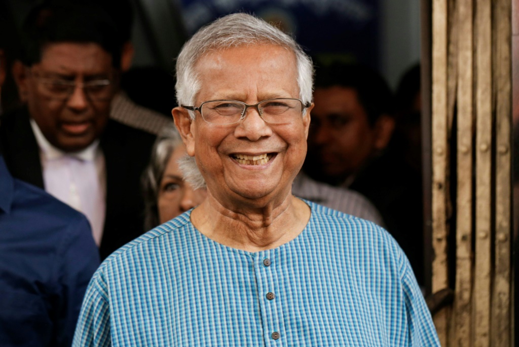 Bangladesh Nobel winner Yunus tapped to lead interim govt