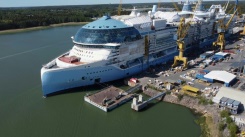 World’s largest cruise ship nears completion in Finland